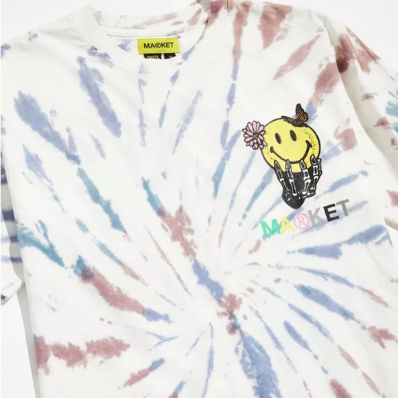Market X Smiley Life & Death Tee - Picture 2 of 3